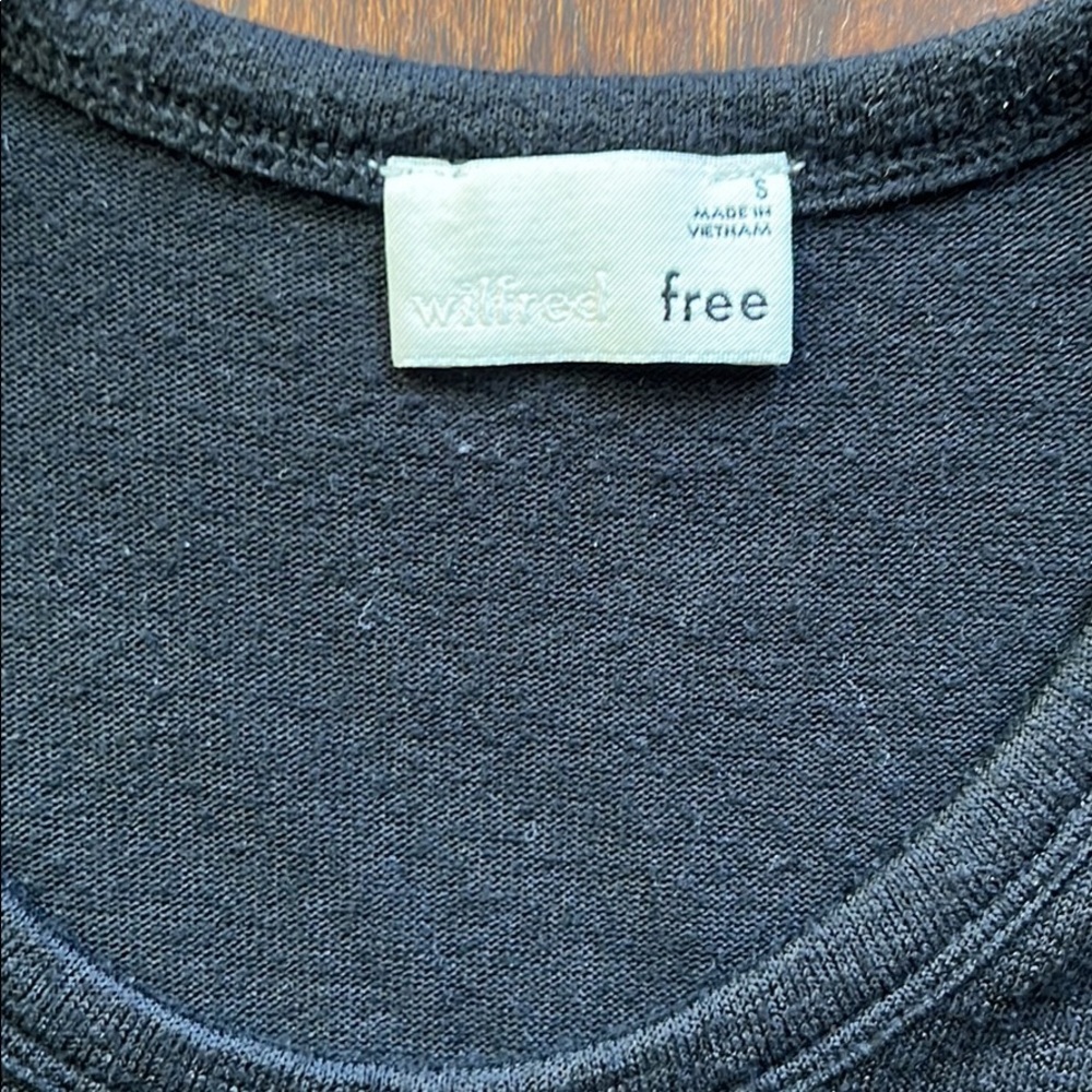 Wilfred Free Bruni Dress Black Size Small